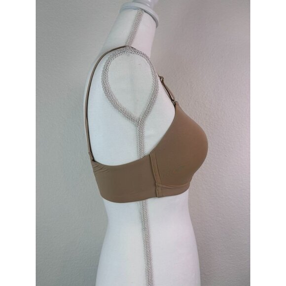 Soma women's 34C beige memorable wireless lightly lined t-shirt bra comfort - Picture 3 of 7